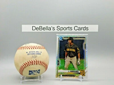 2021 Bowman Chrome CJ Abrams Mojo Refractor  Prospect  #BCP227 - Image 1 of 2