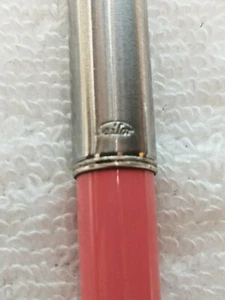 SAILOR PERSIAN ROSE 14K GOLD FINE NIB BEAUTIFUL VINTAGE POCKET FOUNTAIN PEN - Picture 1 of 12