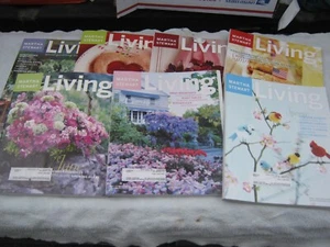 MARTHA STEWART LIVING MAGAZINE #75 - 81 - 7 ISSUES - RECIPE CARDS - 1999-2000 - Picture 1 of 8