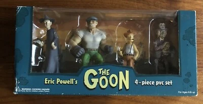 ERIC POWELL'S THE GOON. JUEGO DE 4 PIEZAS DARK HORSE DELUXE. 2004. Sin usar, en caja. RARO Foto 1 de 4