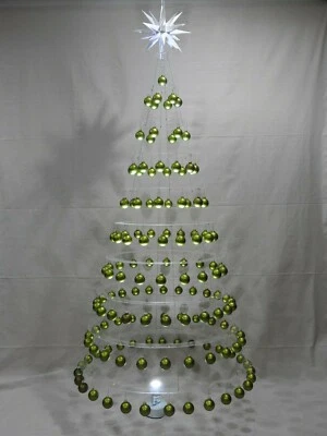IMPRESIONANTE ÁRBOL DE NAVIDAD COLGANTE MINIMALISTA de AA DESIGNS LLC. Más de 7 1/2 ' de alto  Foto 1 de 4