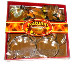 Cortadores de galletas AUTUMN ~ 7 piezas Por Fox Run - Imagen 1 de 2