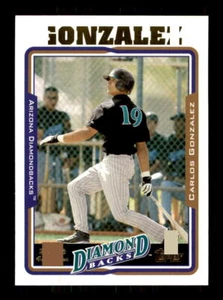 2005 Baseball Topps U&H Carlos Gonzalez Arizona Diamondbacks #UH298 FY RC - Picture 1 of 2