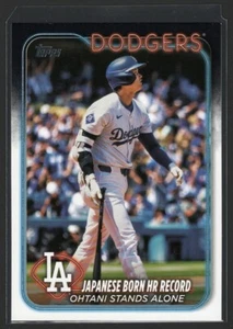 Shohei Ohtani 2024 Topps Update Series #US123 - Los Angeles Dodgers - Picture 1 of 2