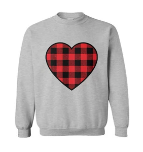 Love - Rainbow Heart LGBTQ Gay Lesbian Proud Pride Toddler Crewneck Sweater - Picture 1 of 8