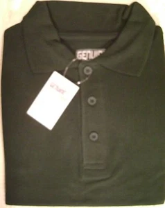 New Boys SZ M 10 12 Dark Green Genuine School Uniform Polo Shirt SS bsu011 - Picture 1 of 2