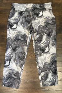 NEW Girl's C9 Champion Black Gray P9910C Athletic Capri Leggings Pants XL 14 16 - Picture 1 of 5