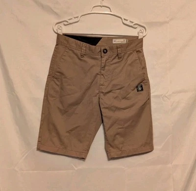 Volcom Chino Style Shorts Stretch Men’s Size 30 New Khaki - Image 1 of 4