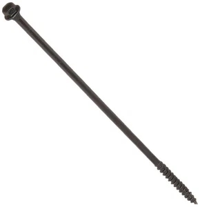 Tornillo de paisaje Timbertite 47814, acero, 1/4" X 8", paquete de 50 - Imagen 1 de 4