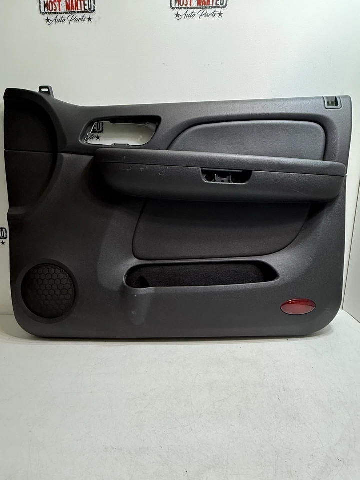 2007-2009 Chevy Yukon Suburban Silverado Passengers Front Door Panel RH BLACK Foto 1 de 4