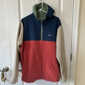 Patagonia Pack In Pullover Hoodie Jacke Herren XL Sumac Rot Quarter-Zip NEU - Bild 1 von 16
