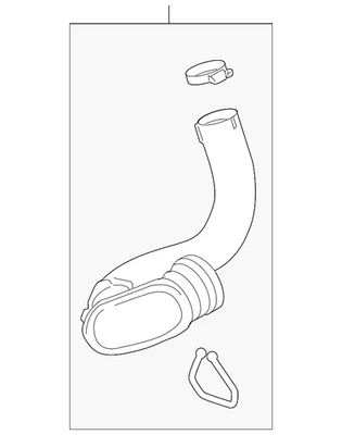 正品通用中间冷却器进气软管 13419572 — 第 1/4 张图片