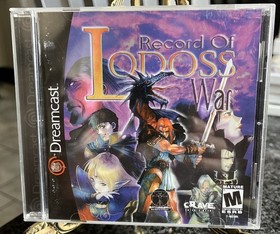 SEGA Dreamcast Record Of Lodoss War Nice!