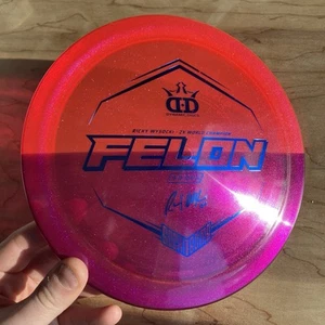 New Dynamic Discs Felon Lucid Ice Glimmer Dip Dyed Fairway Driver Overstable - Picture 1 of 7