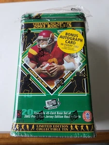 2003 Press Pass Football Factory Sealed 45 Card Set RC Griffith Autograph Palmer - Picture 1 of 11
