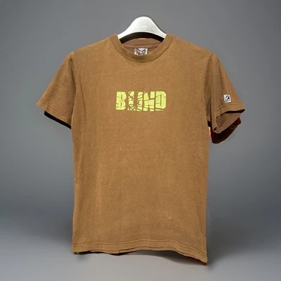 Camiseta de patineta ciega vintage de los 90 para hombre bolsas de cuerpo pequeñas camiseta de patinaje patinador Foto 1 de 4