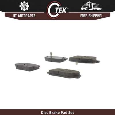 Para Kia K900 2015-2017 | Pastillas de freno de disco traseras centradas | Semimetálicas Foto 1 de 3