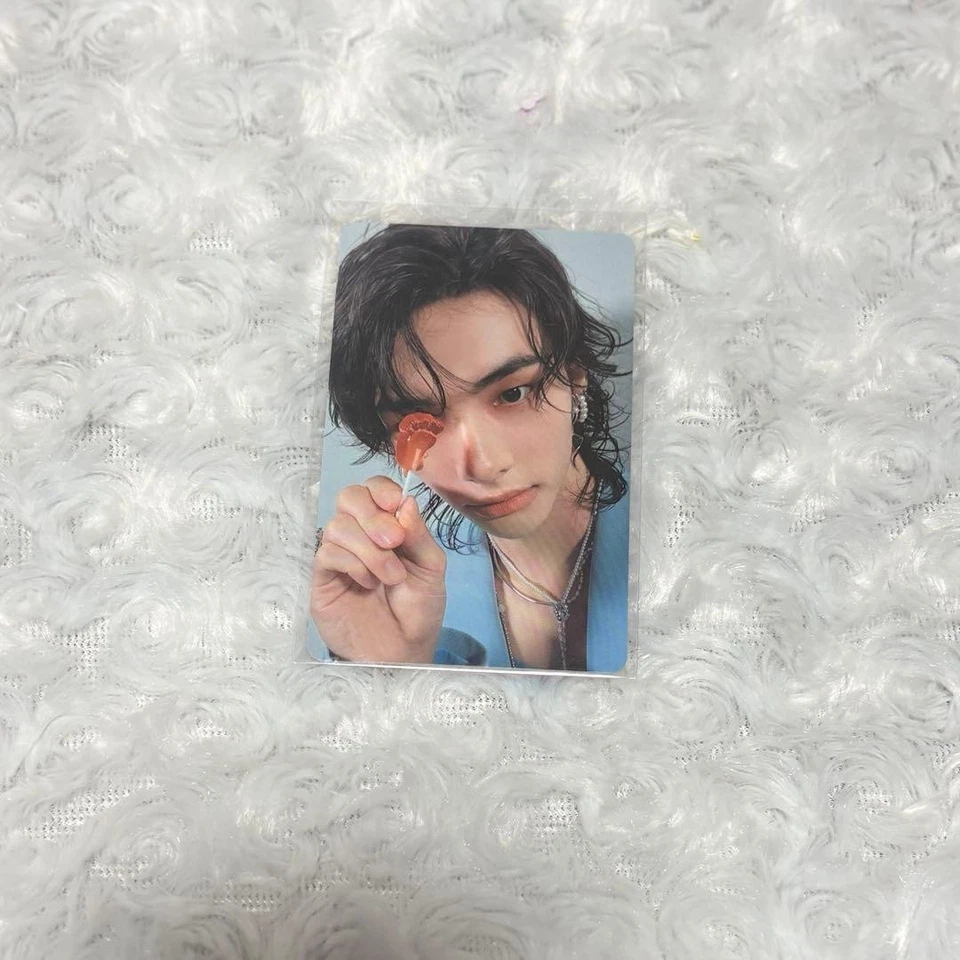 StrayKids Hyunjin Giant Trading Card Sleeve Set Japan Limited - Image 1 of 1