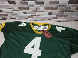 Champion Brett Favre #4 Green Bay Packers Trikot XL 48 On Field Vintage - Bild 1 von 23