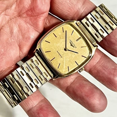 Reloj suizo automático vintage LONGINES L645.1 chapado en oro 34 mm para hombre ¡FUNCIONA! Foto 1 de 4