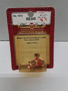 Fibre Craft Bear Christmas. # 1512, NIP, Vintage - Picture 1 of 4