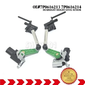 HEADLIGHT HEIGHT LEVEL SENSOR for 2002-2012 VW Touareg FRONT 7P0616213 7P0616214 - Picture 1 of 5