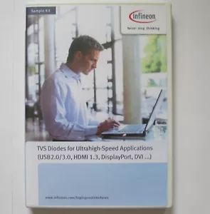 Kit de muestra de diodos Infineon TVS ESD para aplicaciones de ultra alta velocidad 176 piezas - Imagen 1 de 3