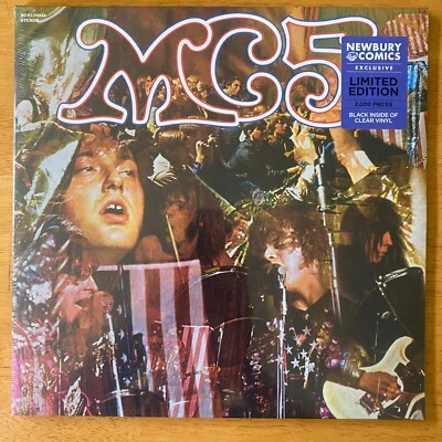MC5 - Kick Out The Jams (2021) Limited Ed Black Inside Clear Vinyl Record Sealed - Image 1 of 2
