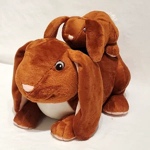 Kohls Cares Guess How Much I Love You Mommy Baby Bunny Plush Brown Rabbit 12" - Picture 1 of 21