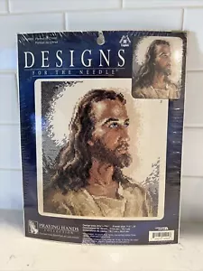 Designs for the Needle Cross Stitch Kit Portrait of Christ Sealed Jesus - Picture 1 of 7
