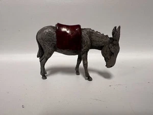 Landi Italy Figurines Nativity Donkey Walking Just Plain Folk Diorama - Bild 1 von 2