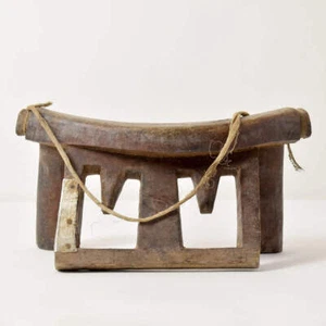 Dinka Hocker Kopfstütze Kongo - Bild 1 von 8