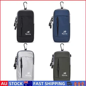 PU Pocket Jogging Bag Breathable Waterproof Mobile Phone Pouch for Outdoor Sport - Picture 1 of 18