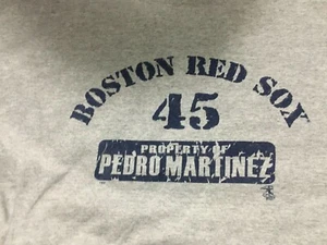 Pedro Martinez Boston Red Sox Property of Pedro Martinez 45 size XL - Picture 1 of 2