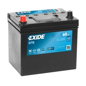 Exide Autobatterie EFB 60Ah EL605 Start-Stop Asia Starterbatterie - Bild 1 von 1