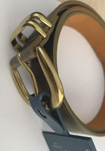 Damen Metallschlaufe Basic Gürtel Universalfaden Gold Größe M - Bild 1 von 6