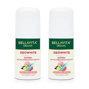 Bella Vita Organic Deo White Pack of 2 Under Arm Skin Whitening and Lightening N