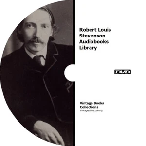 * ROBERT LOUIS STEVENSON COLLECTION * 65 AUDIOBOOKS on MP3 DVD * AUDIO BOOKS - Imagen 1 de 1