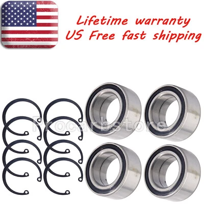 Front & Rear Wheel Bearing Kit for Polaris Ranger 900 Ranger XP 900 Crew 2013-19 - Image 1 of 4