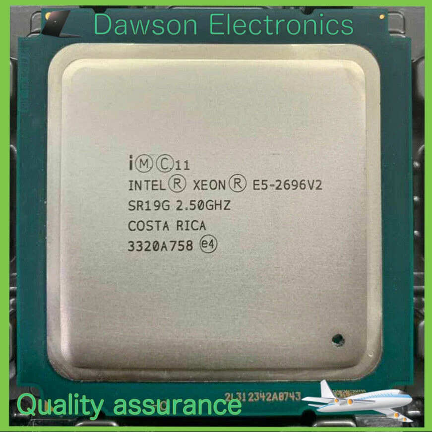Intel Xeon E5 2696v2 E5 2696 V2 E5-2696v2 2.5GHz 12-Core 24-Thread CPU Processor - Image 1 of 1