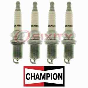 For Nissan Sentra CHAMPION COPPER PLUS 4 pc Spark Plugs 1.6L 2.0L L4 s6