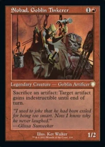 [1x] Slobad, Goblin Tinkerer Near Mint, English The Brothers' War Commander MTG  - Picture 1 of 1