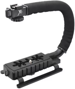 XitPhoto professioneller Video-Stabilisierungsgriff, schwarz - Bild 1 von 11