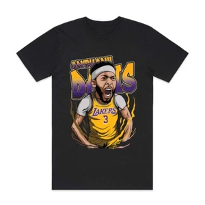 CUSTOM T SHIRT ANTHONY DAVIS NBA BASKETBALL HIP HOP R&B VINTAGE TEE ARTIST POP - Foto 1 di 3