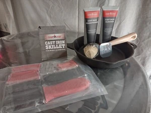 Juego de sartenes de hierro fundido doble mango 10" nuevo con accesorios Camp Chef - Imagen 1 de 18