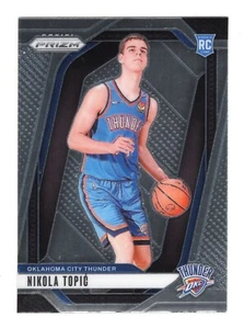 2024-25 Panini Prizm #230 Nikola Topic Oklahoma City Thunder Rookie - Picture 1 of 2
