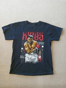 Muhammad Ali Mens Tshirt Black The Greatest Ali Boxing Tee - Picture 1 of 11