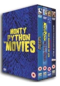 DVD MONTY PYTHON The MOVIES 4 Films COLLECTION Original UK Release Cult R2 - Picture 1 of 5
