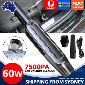 7500PA Cordless Home & Car Vacuum Cleaner Handheld Dust Blower Mini Air Duster - Picture 1 of 9