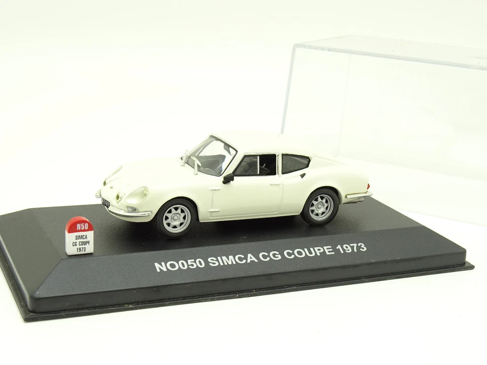 Nostalgia B 1/43 - Simca CG Coupé 1973 Bianca - Immagine 1 di 1